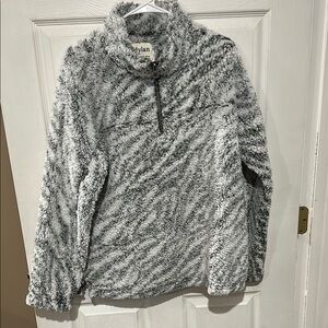 Gray Fleece Pullover